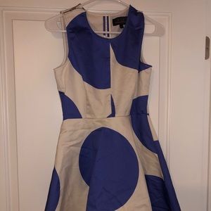 PJK Patterson J. Kincaid Baja Dot Dress Size Small